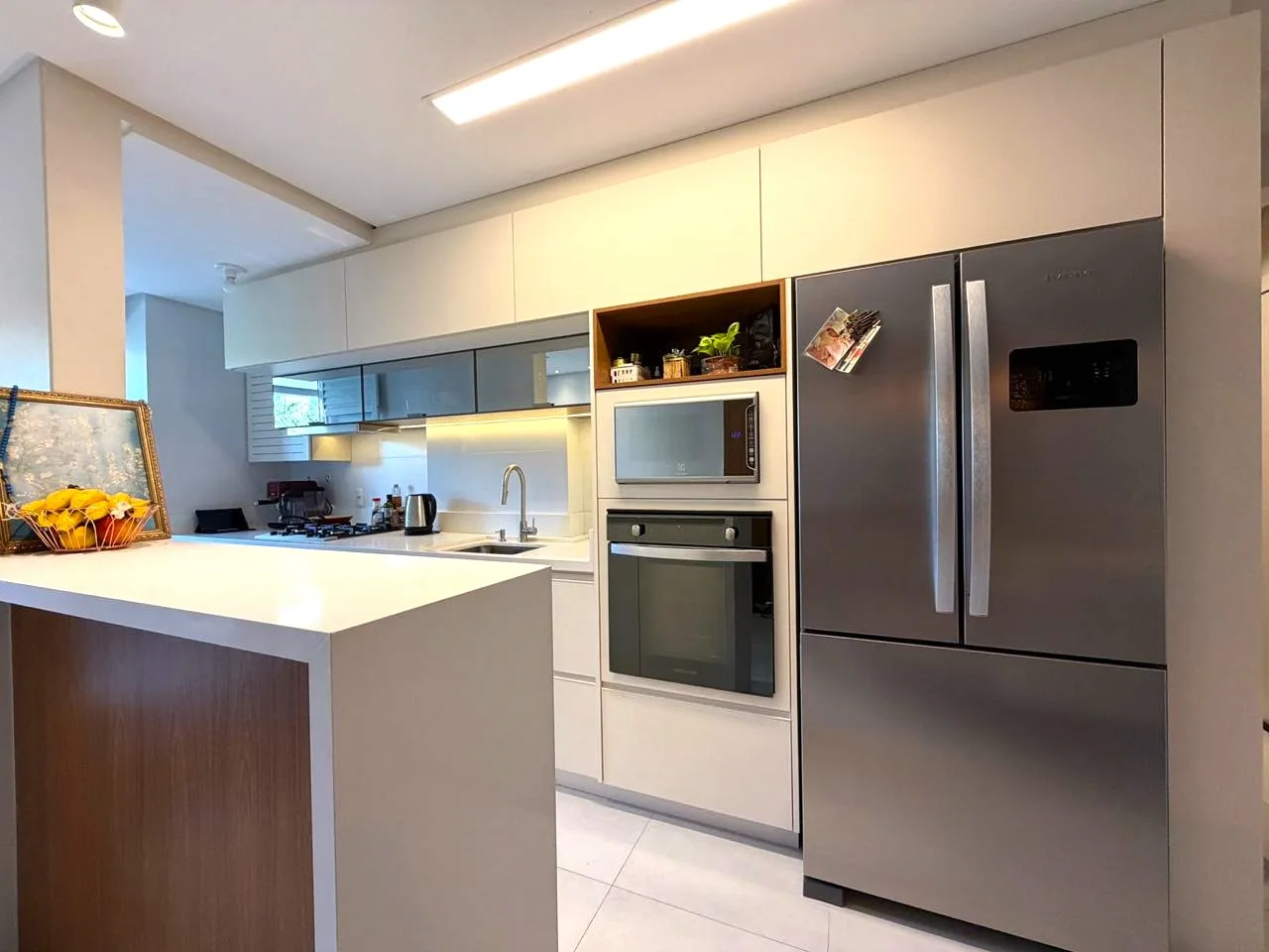 Apartamento 3 quartos (1 ste), sacada com churrasqueira, mobiiado, 1 VG, Pagani, Palhoça, SC — foto 1