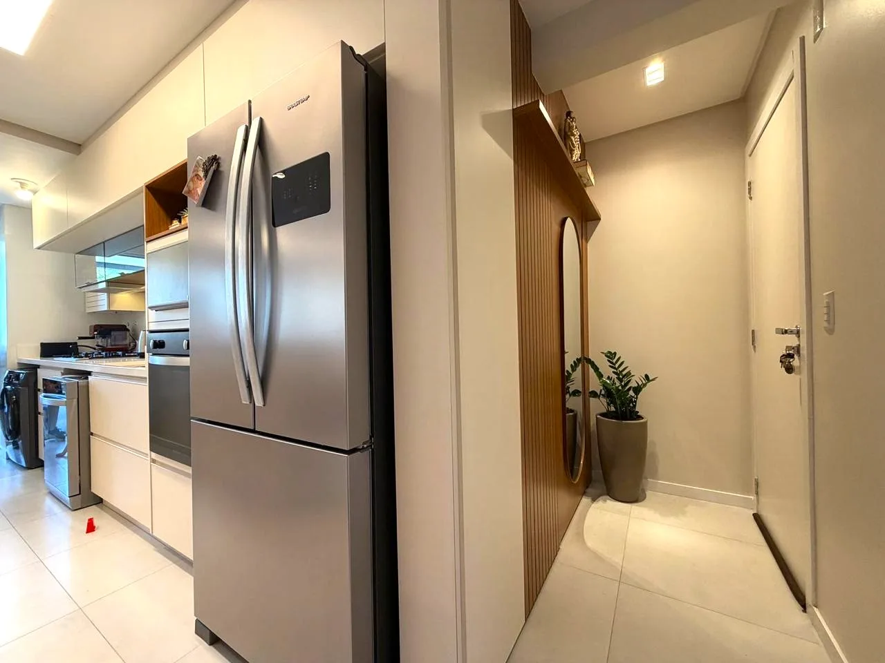 Apartamento 3 quartos (1 ste), sacada com churrasqueira, mobiiado, 1 VG, Pagani, Palhoça, SC — foto 3